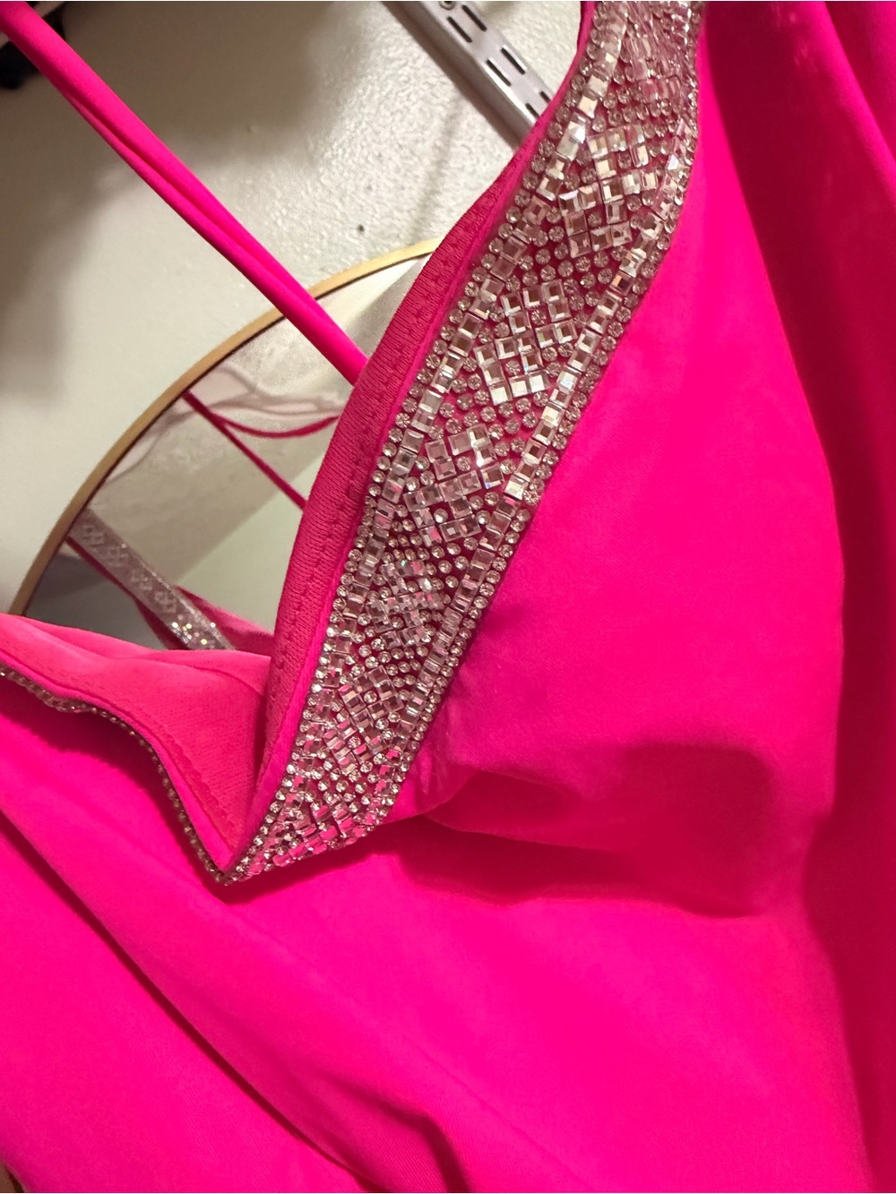 PINK PROM DRESS - Picture 6 of 8